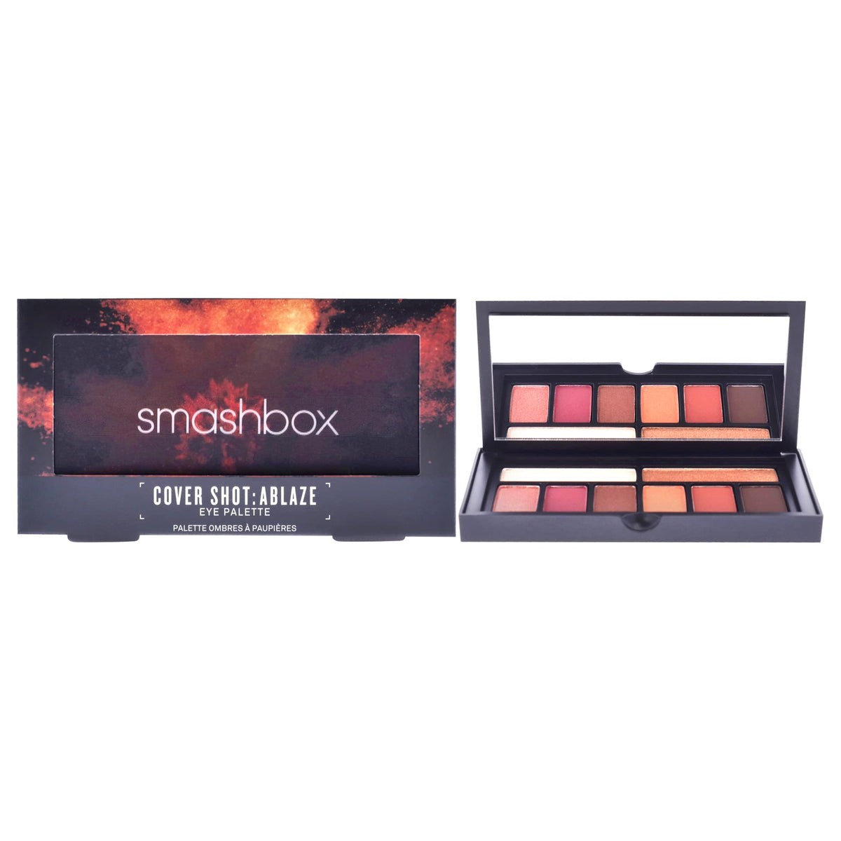 Smashbox Ablaze Cover Shot Eye Palette - Cranberry, 0.21 Oz Eye Shadow For Women