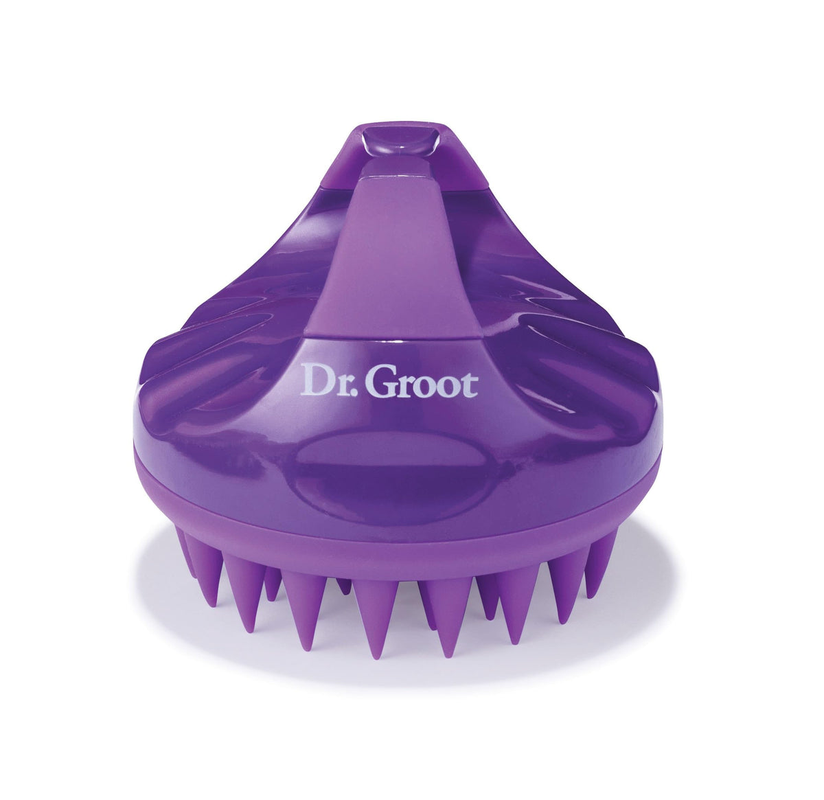 Dr. Groot Purple Scalp Cleansing Brush - Silicone Hair Massager & Shampoo Exfoliator