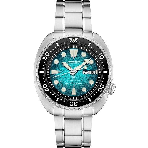 Seiko Srph57 Prospex Automatic Dive Watch - 200M Water Resistant, Lumibrite, Sapphire Crystal, Turquoise