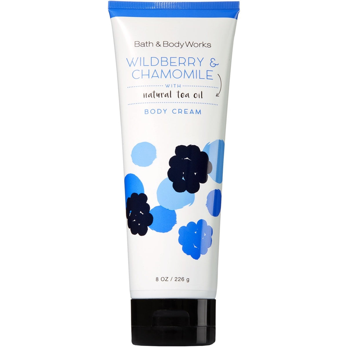 Bath & Body Works Wildberry & Chamomile Body Cream, 8 Oz - Moisturizing Lotion