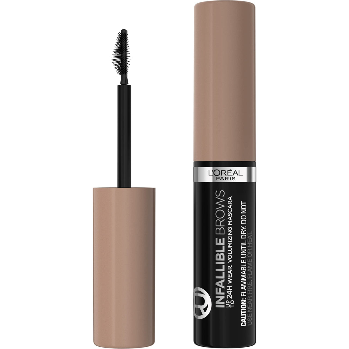 L'Oreal Paris Infallible 24H Brow Mascara, Light Blonde, Long Lasting Eyebrow Makeup, 0.