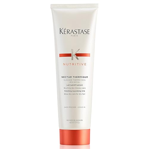 Kérastase Nutritive Nectar Thermique Hair Serum - Heat Protectant & Leave-In Conditioner, 5.1 Fl Oz