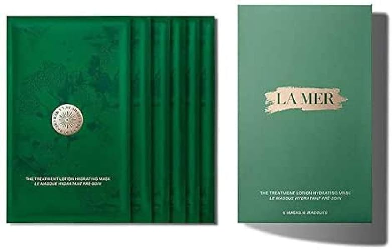 La Mer The Treatment Lotion Hydrating Mask - 6 Sheets, 1 Fl Oz, Deep Hydration