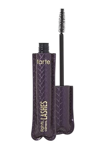 Tarte Lights, Camera, Splashes! Waterproof Mascara - Black, 0.24 Oz Full Size