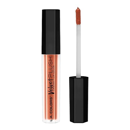 L.A. Colors Velvet Plush Creamy Lip Color - Twist, 1.02 Oz, Long-Lasting Hydration