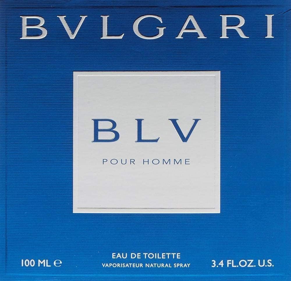 Bvlgari Blv Homme Eau De Toilette Spray For Men, 3.4 Fl Oz - Blue Fragrance