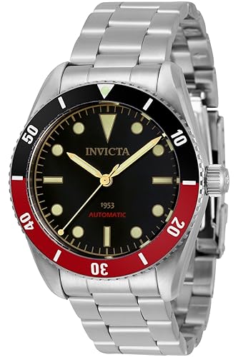 Invicta Men'S 34334 Pro Diver Automatic Watch - Black Dial, 3 Hand Design, Water Resistant