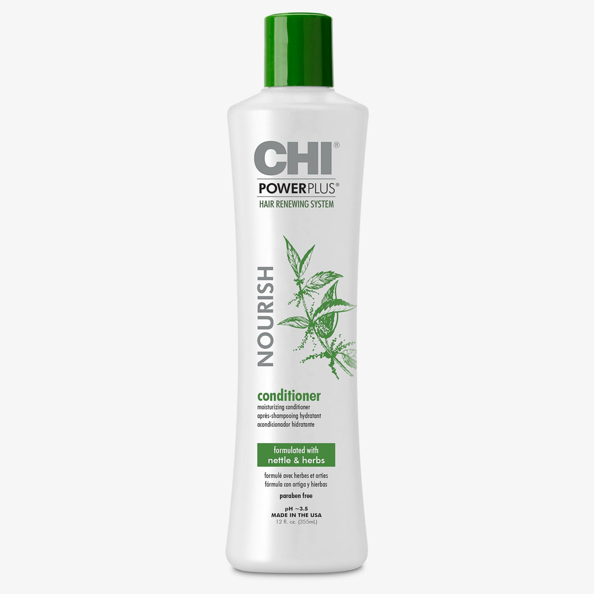 Chi Powerplus Conditioner For Unisex, 12 Fl Oz - Hydrating Hair Care Solution