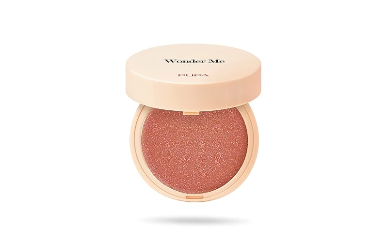 Pupa Milano Wonder Me Blush 003 That'S Hot - Talc-Free, Paraben-Free, Hyaluronic Acid, 0.141