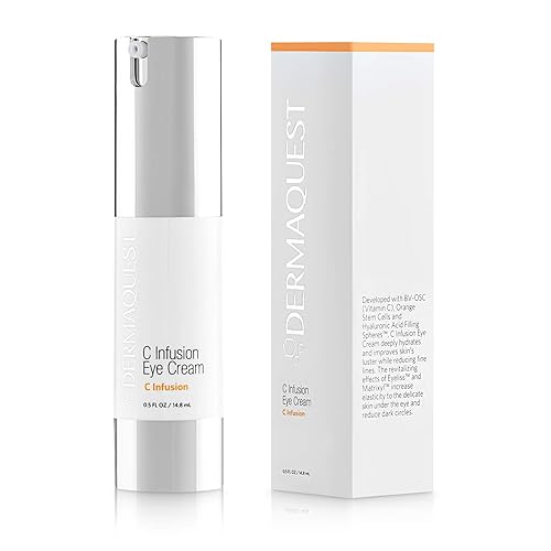 Dermaquest C Infusion Eye Cream - Reduces Eye Bags, Puffiness & Dark Circles (0.5 Oz)