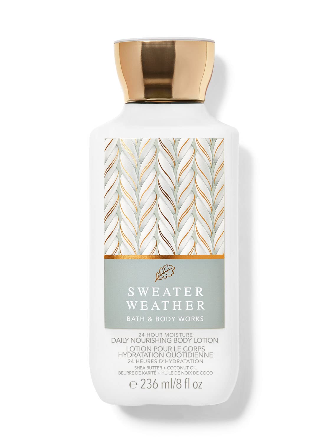 Bath & Body Works Sweater Weather Body Lotion 8 Fl Oz - 2019 Collection