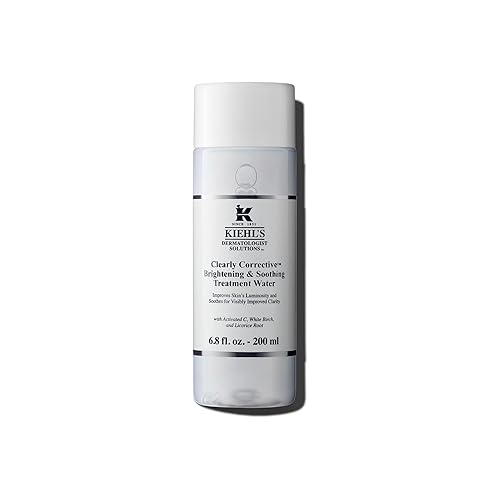 Kiehl'S Clearly Corrective Brightening Treatment Water, Improves Skin Clarity & Evens Tone, 6.8 Fl Oz