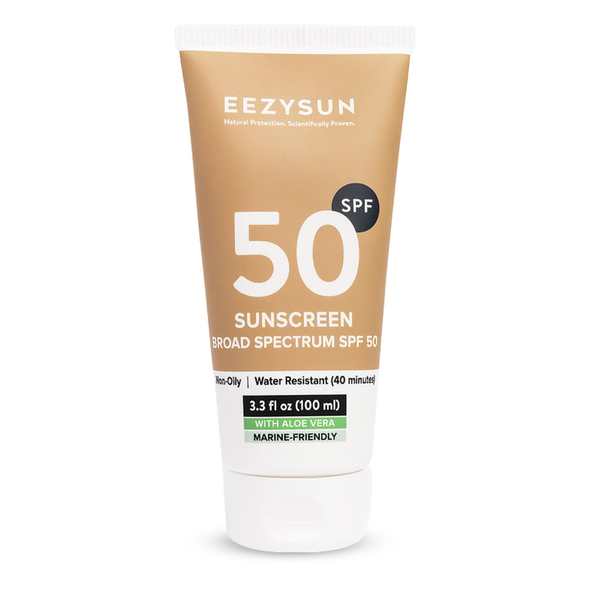 Eezysun Mineral Spf 50 Sunscreen With Aloe Vera | Vegan, Cruelty-Free, Broad Spectrum, 3.3