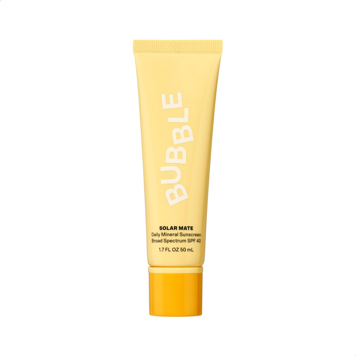 Bubble Skincare Solar Mate Spf 40 Mineral Sunscreen - Lightweight, No White Cast, 50Ml