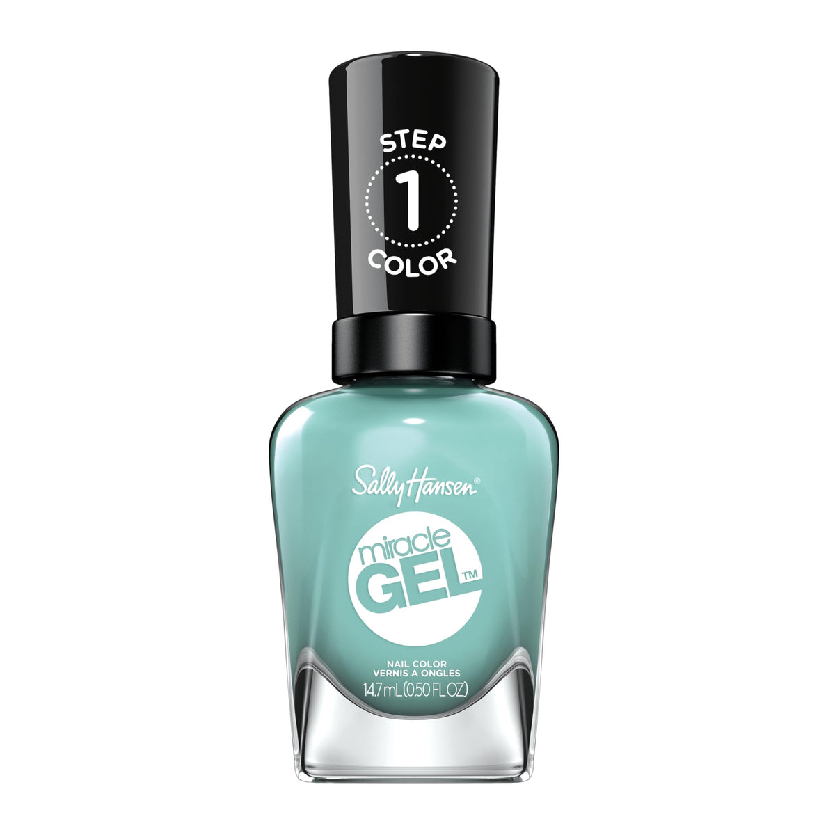 Sally Hansen Miracle Gel Green Nail Polish, Long Lasting, No Uv Lamp, 0.5 Fl Oz