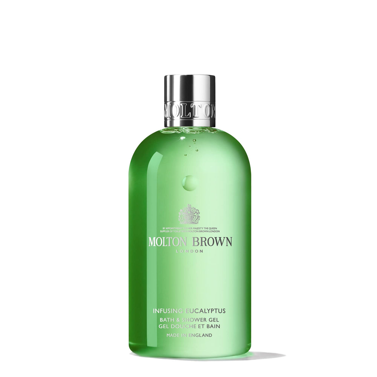 Molton Brown Eucalyptus Bath & Shower Gel, 10 Fl. Oz - Refreshing Multicolor Cleanser