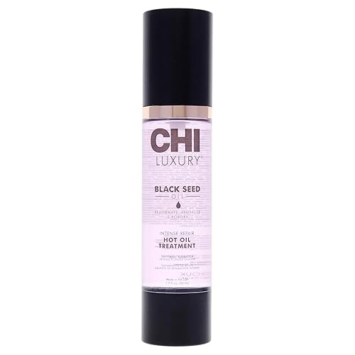 Chi Luxury Black Seed Oil Hot Oil Treatment, 1.7 Oz - Moisturizes & Repairs Dry Hair