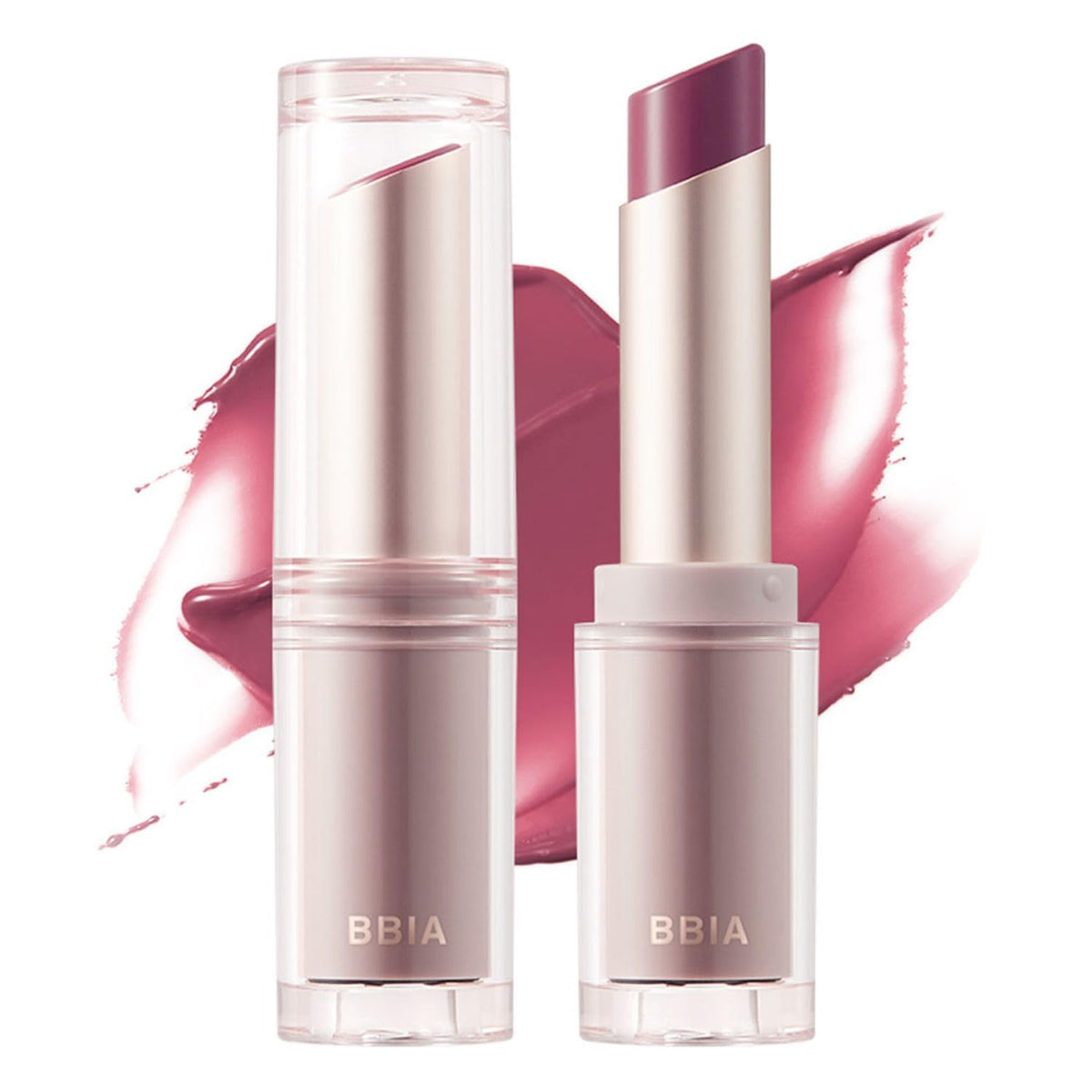 Bbia Ready To Wear Water Lipstick - Sheer Glossy Tint, Long-Lasting, 05 Wet Plum, 