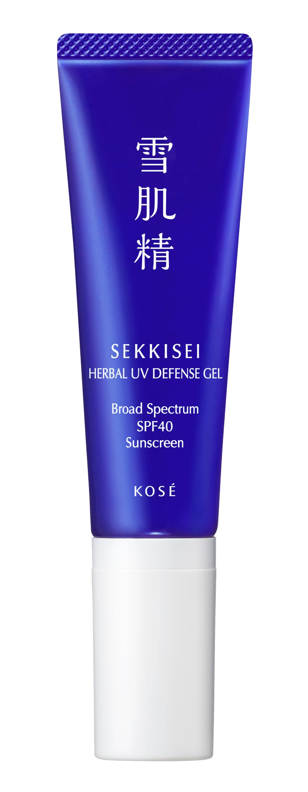 Sekkisei Herbal Uv Defense Gel Sunscreen Spf40 For Face, 1 Fl Oz