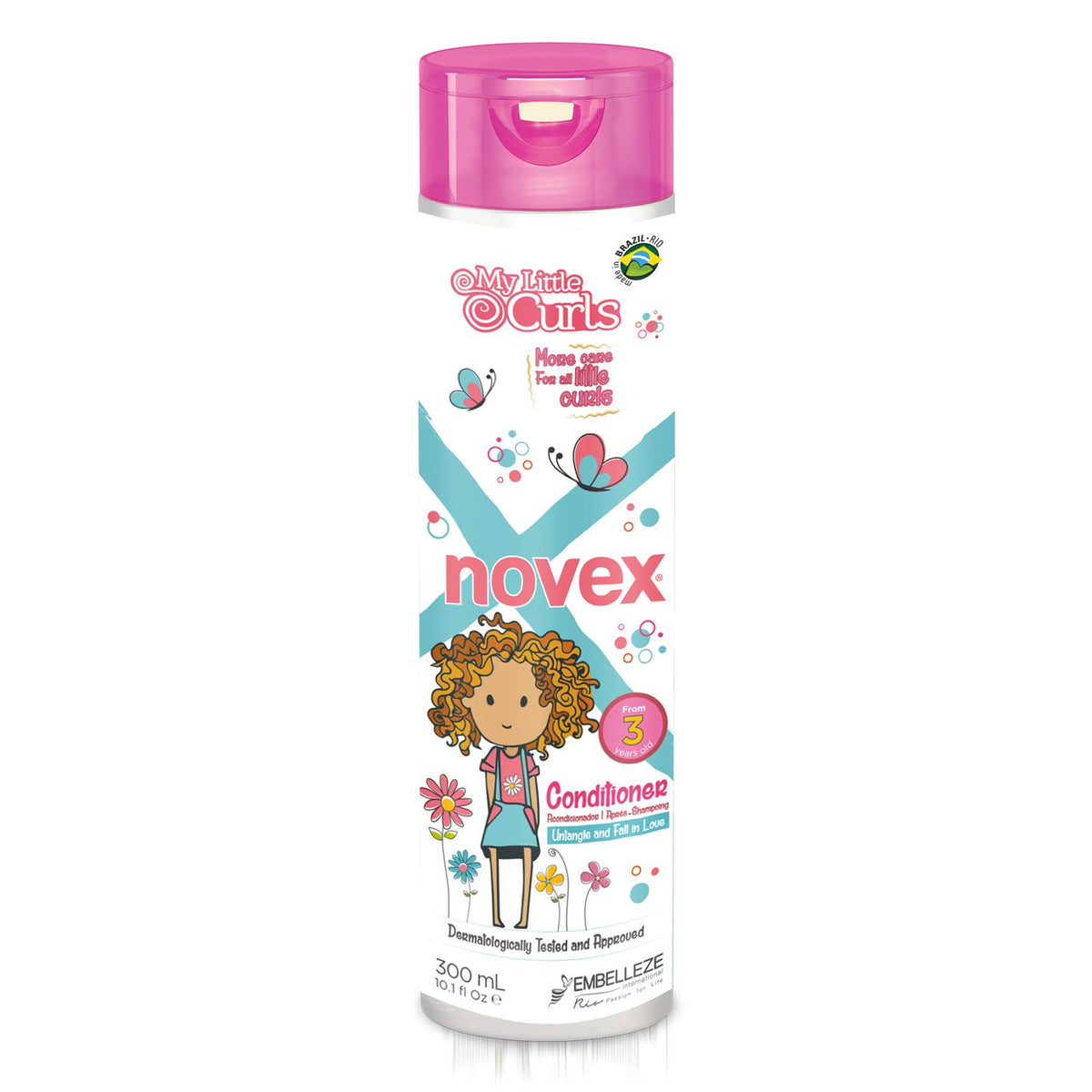 Novex My Little Curls Conditioner 300Ml - Moisturizing For Curly Hair, 10.1Oz