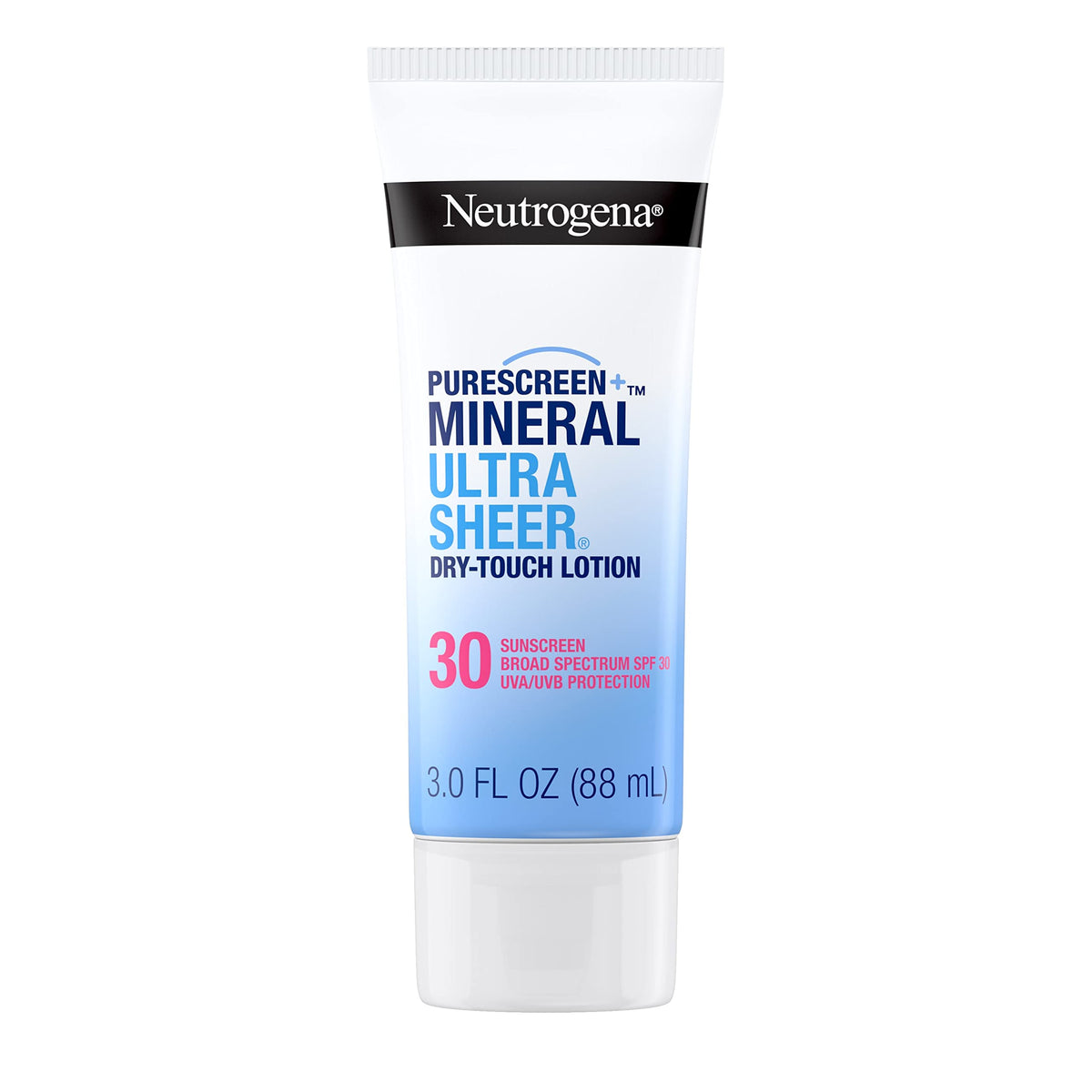 Neutrogena Mineral Sunscreen Lotion Spf 30, Water-Resistant, Lightweight, 3 Fl. Oz