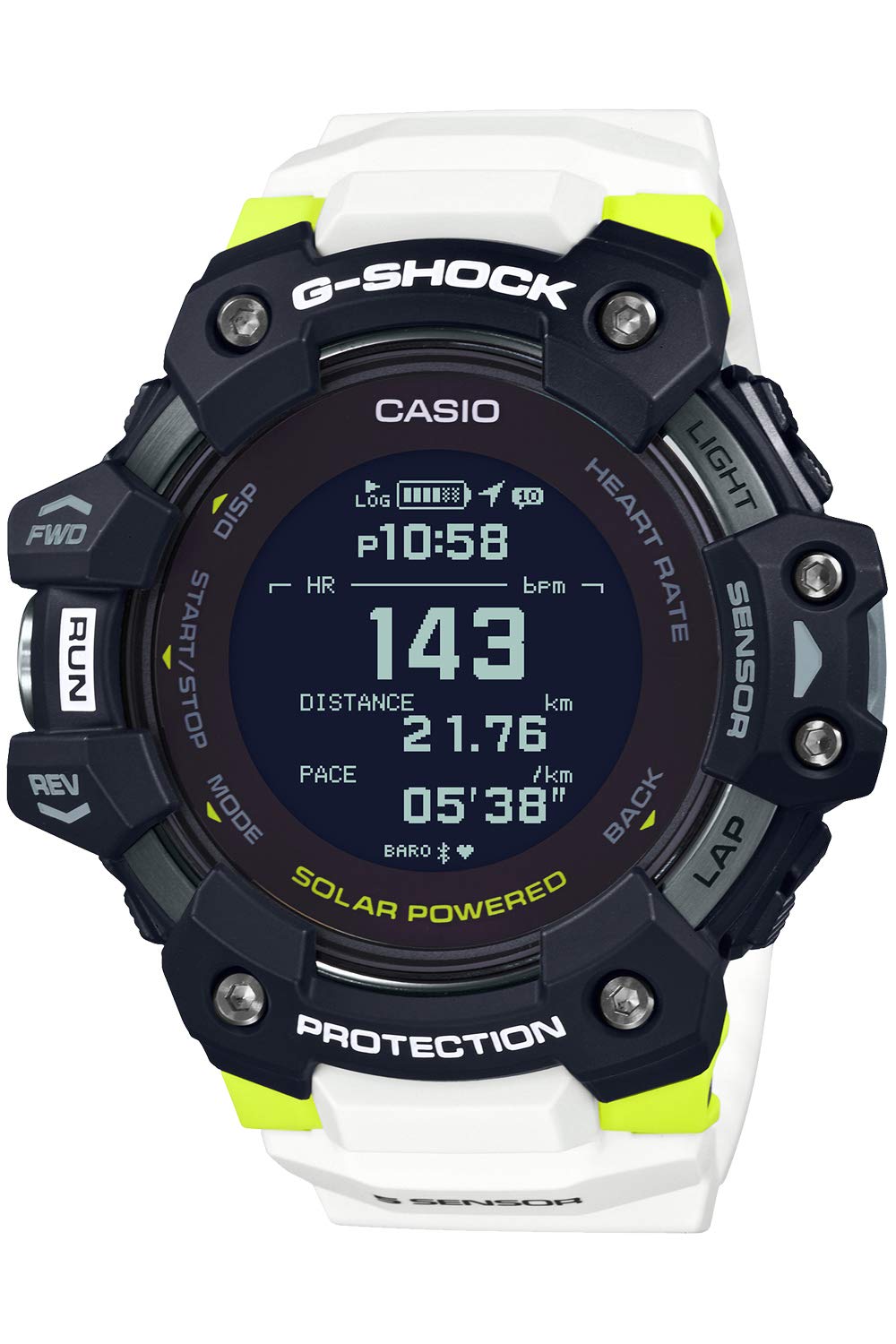 Casio G-Shock Gbd-H1000-1A7Jr Men'S White Watch - Japan Domestic Genuine Product