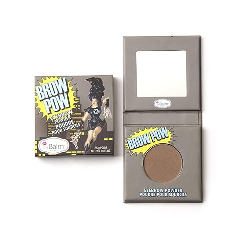 Thebalm Clean And Green Brow Pow - Blonde, 1 Count, Vegan Eyebrow Powder For Natural Look