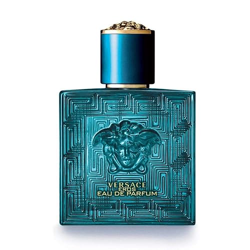 Versace Eros Eau De Parfum Spray for Men, 3.4 Fl Oz - Luxurious Fragrance for Confident Men