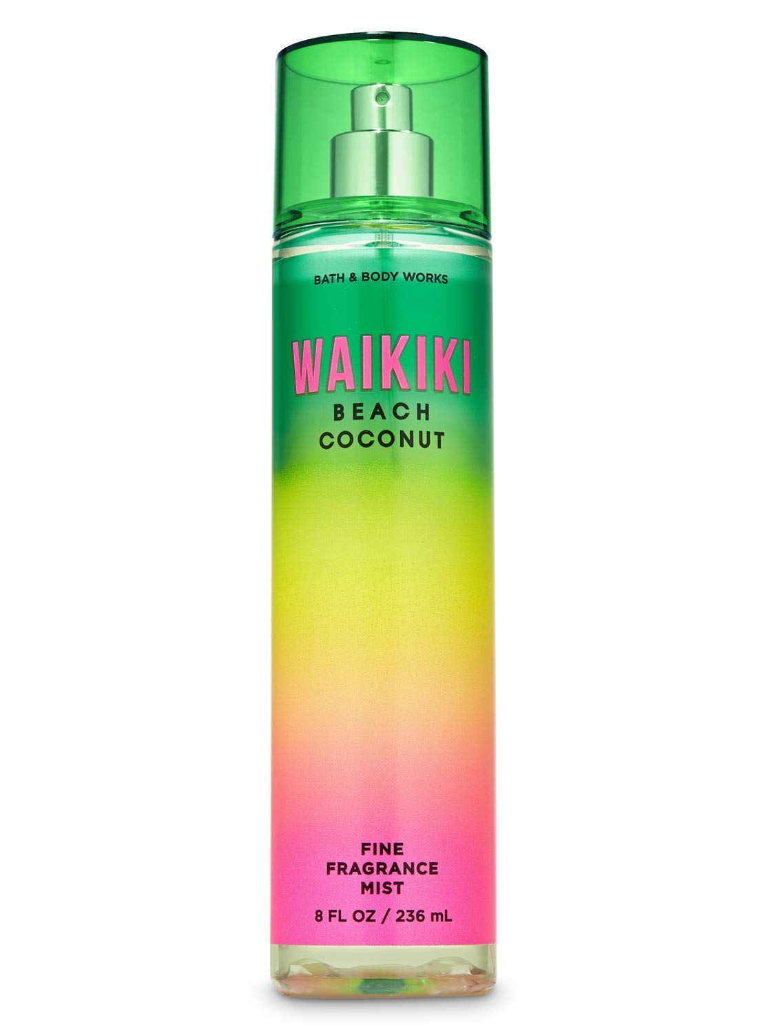 Bath & Body Works Waikiki Beach Coconut Fine Fragrance Mist, 8 Fl Oz - 2019 Edition