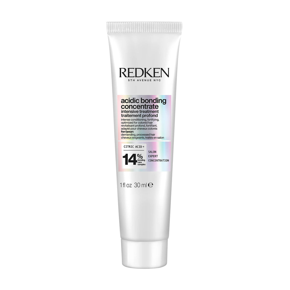 Redken Acidic Bonding Concentrate Treatment For Damaged Hair - 1 Fl. Oz Travel Size