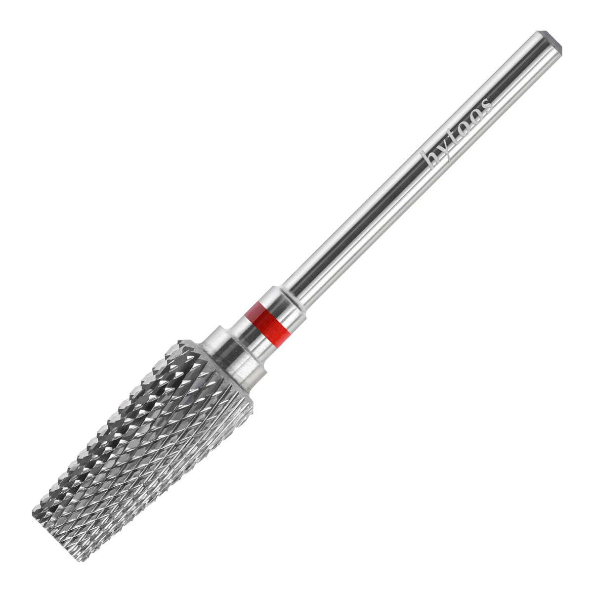 Hytoos 15Mm Tapered Barrel Nail Drill Bits - Carbide Dust Proof For Gel Polish & Acrylic Removal