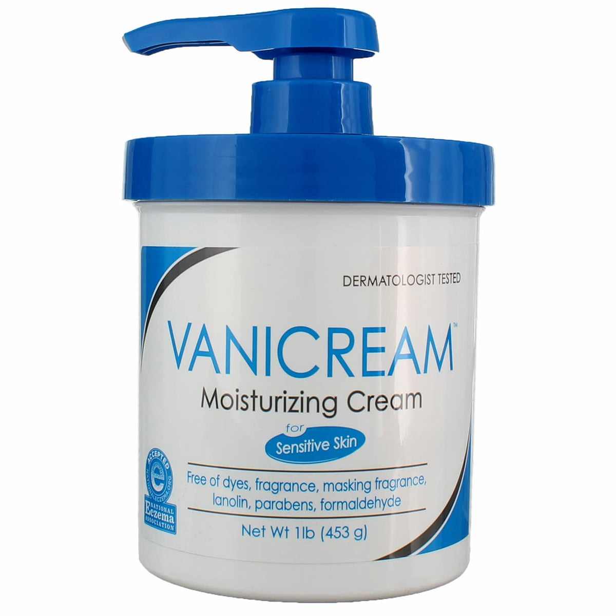 Vanicream Skin Crm 16Oz Pump - Moisturizing Cream For Sensitive Skin, Fragrance-Free