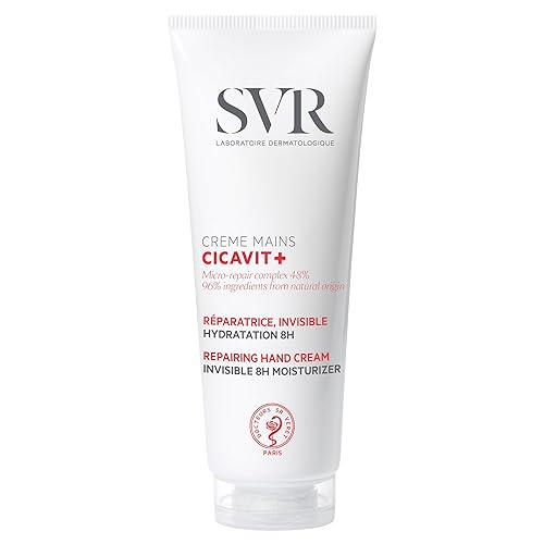 Svr Cicavit+ Hand Cream, Glycerin & Coconut Oil, 8Hr Relief For Extremely Dry Hands, Fragrance Free