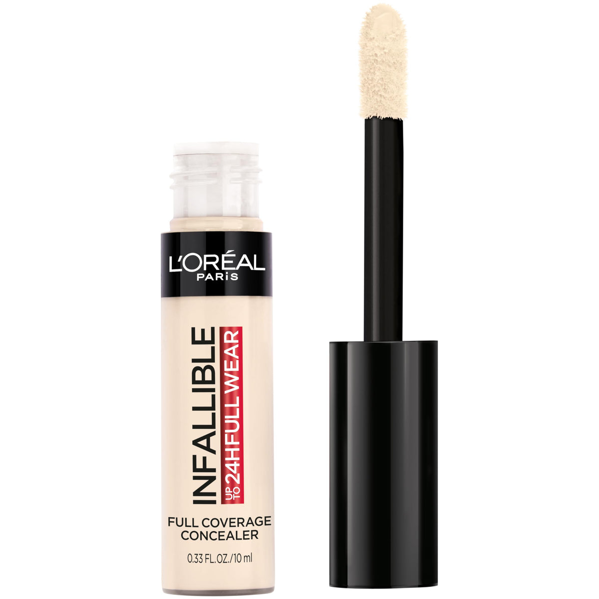 L'Oreal Paris Infallible Full Wear Concealer, Waterproof, Matte, Porcelain, 0.33 Fl Oz