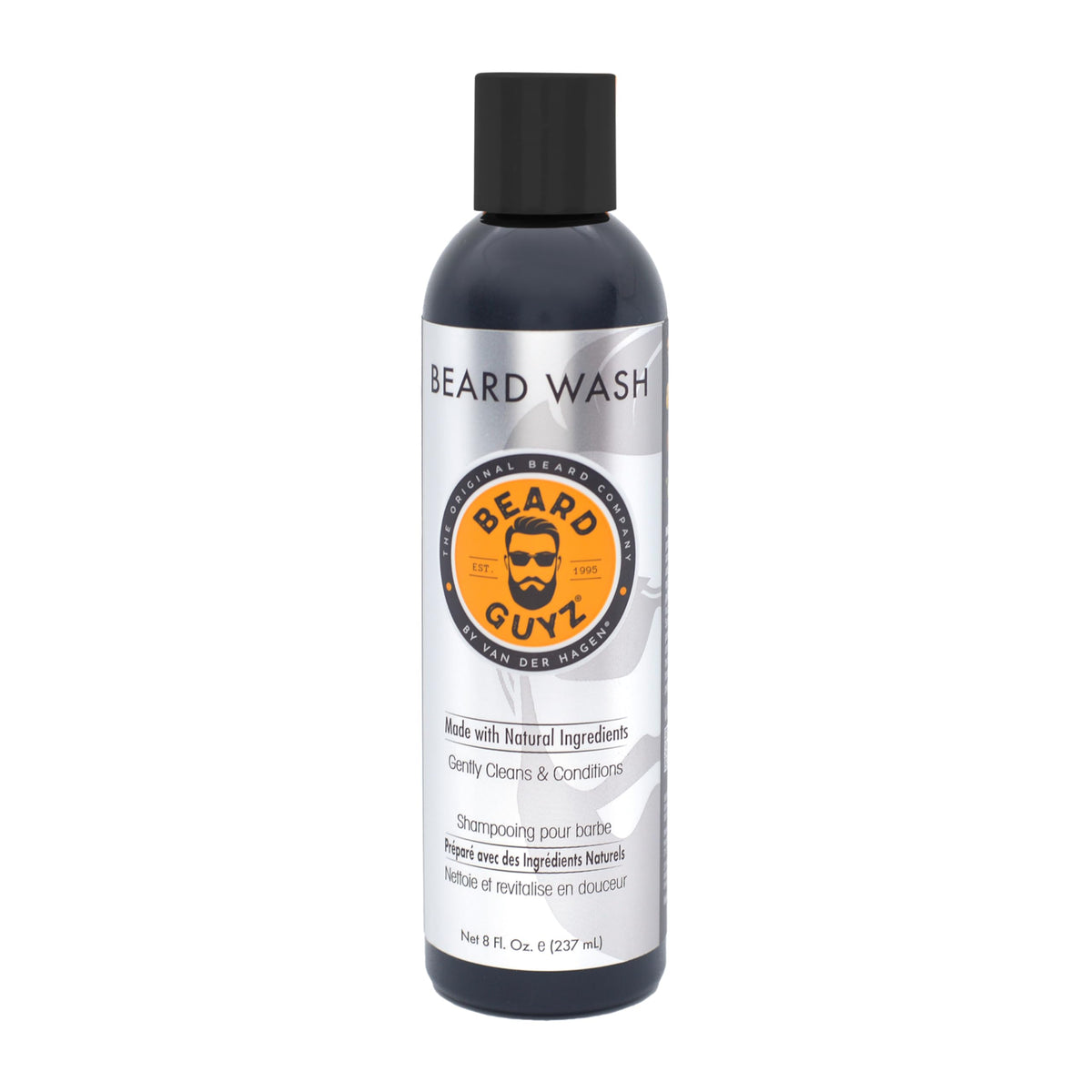 Beard Guyz Beard Wash - Invigorating Cleanser For Men, 8 Fl Oz, Softens & Refreshes Beard