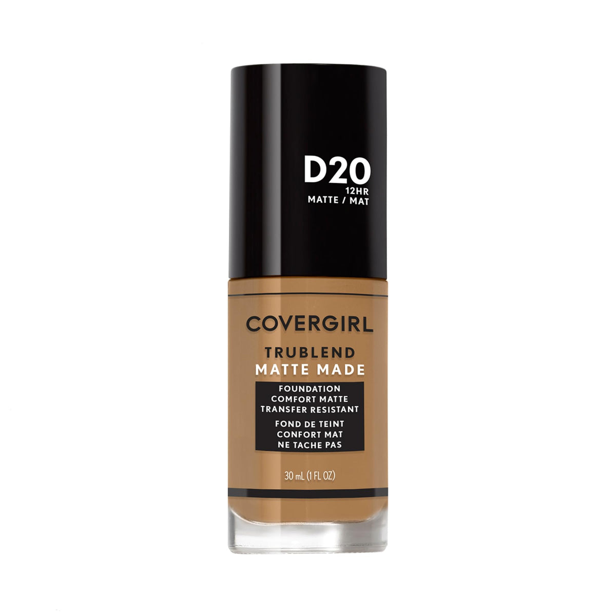 COVERGIRL TruBlend Matte Made Liquid Foundation  True Caramel