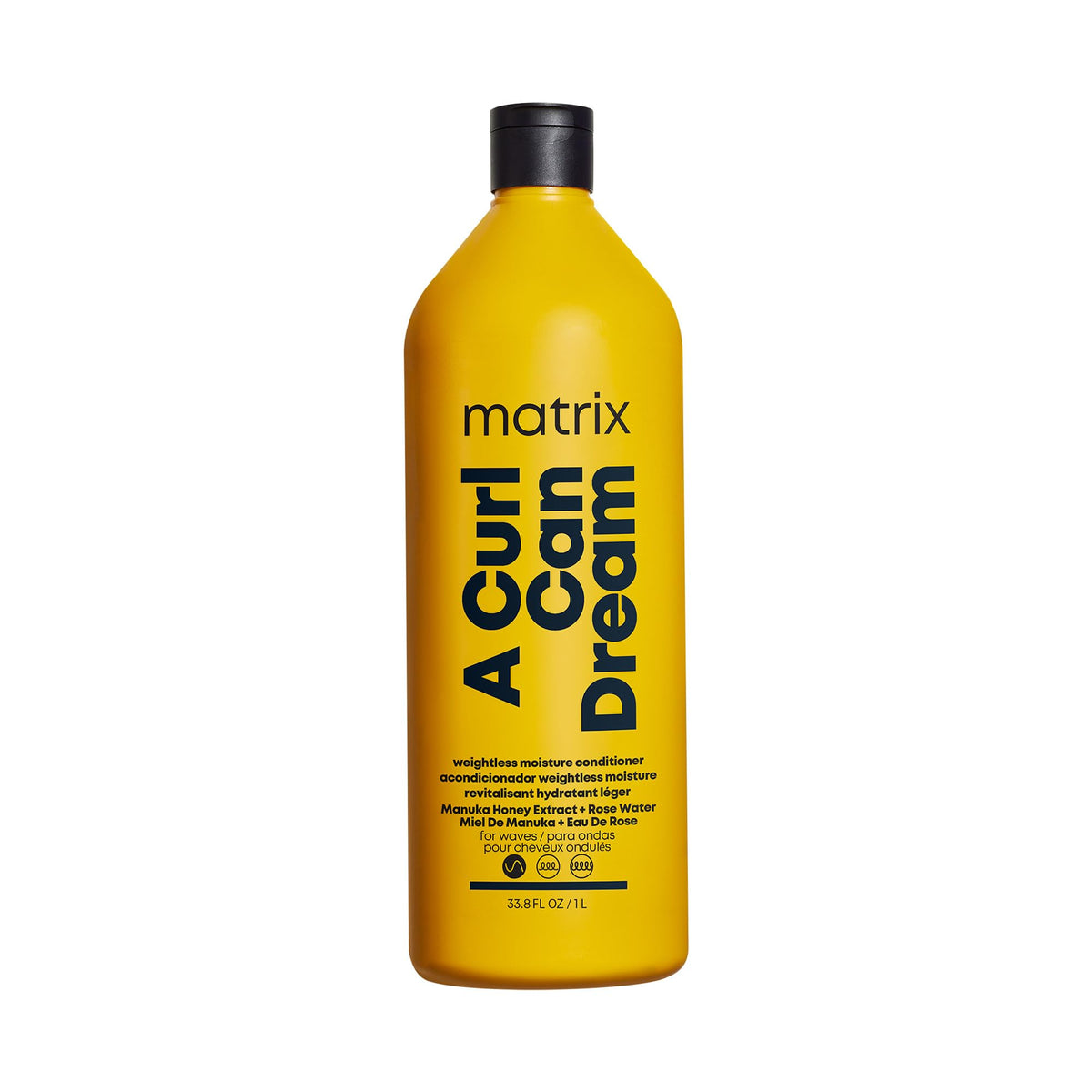 Matrix Curl Can Dream Conditioner 33.8 Fl Oz - Weightless Moisture, Frizz Control, Manuka Honey