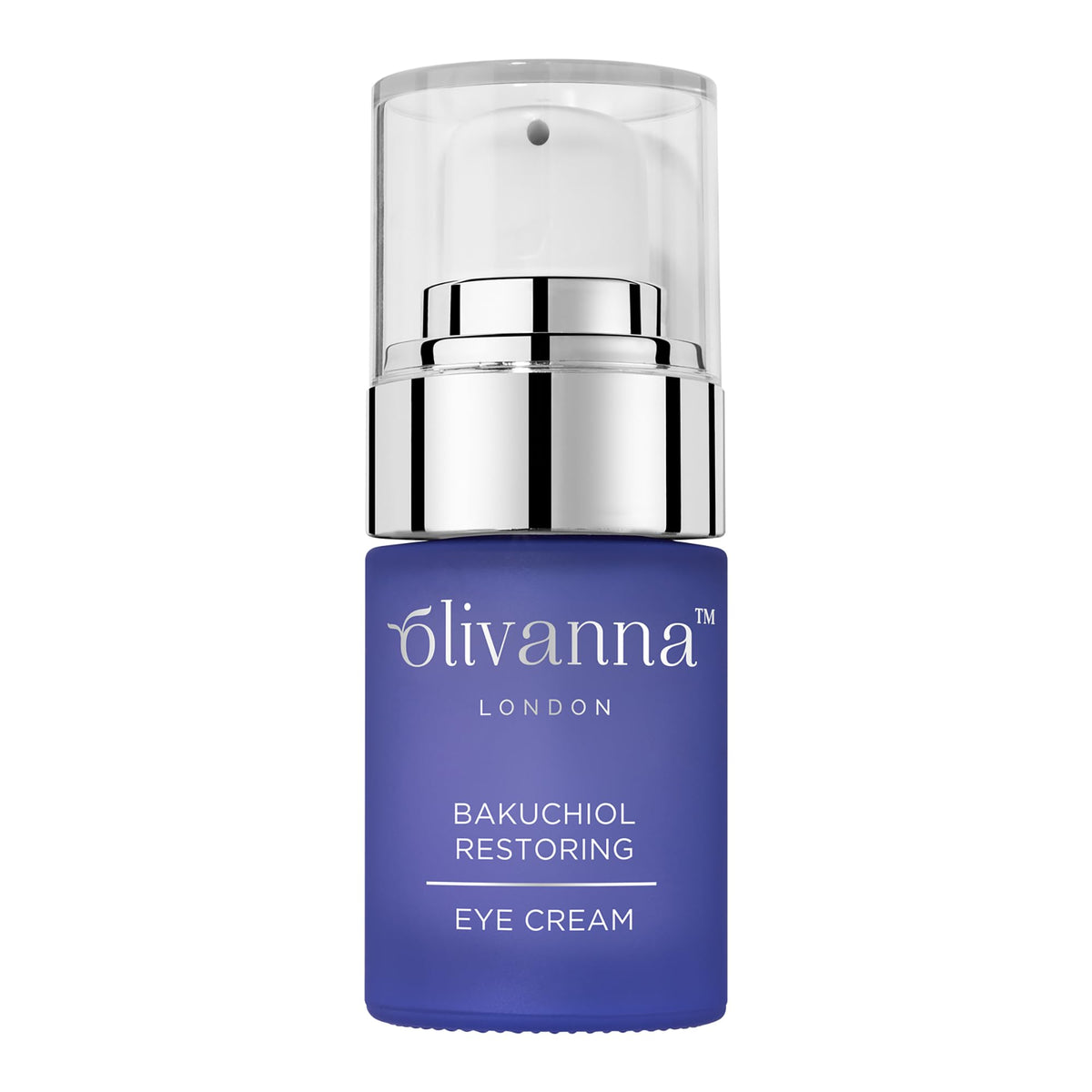 Olivanna Bakuchiol Eye Cream With Elderflower, Reduces Dark Circles, 0.5 Oz