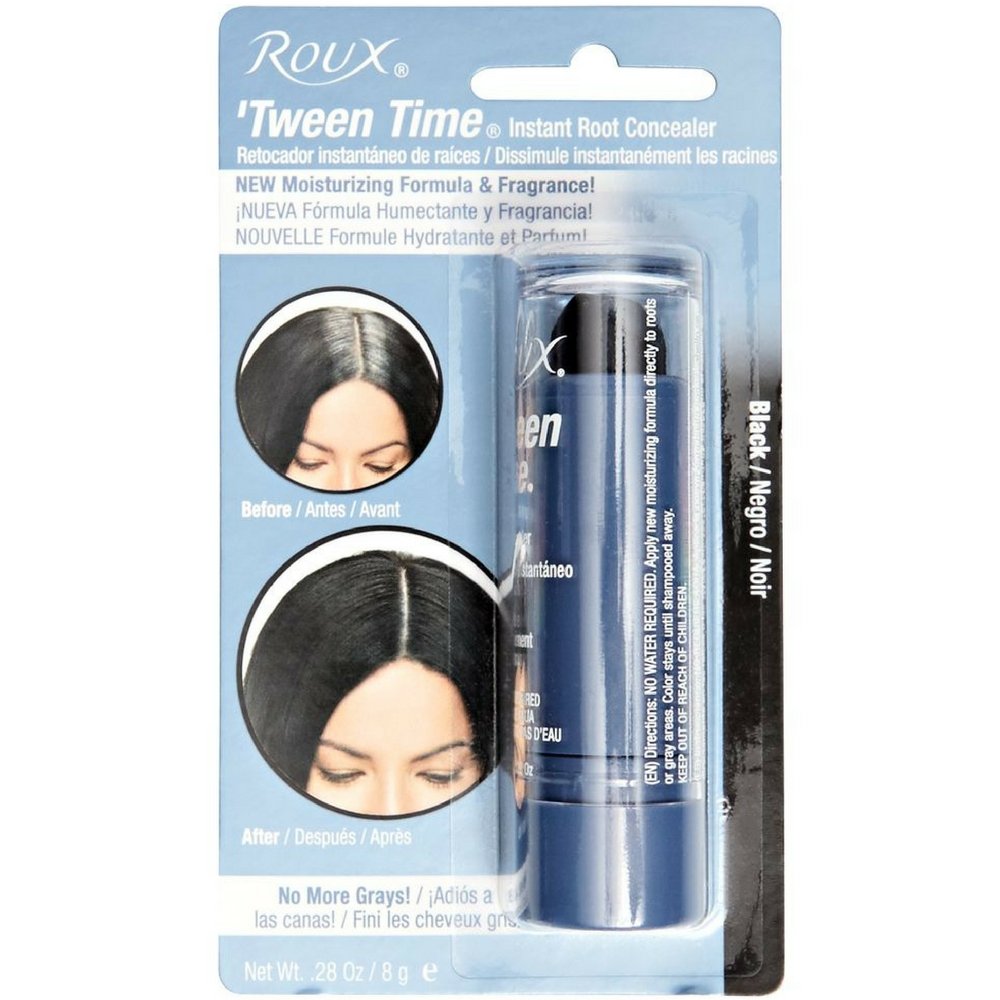 Roux Tween Time Instant Root Concealer  Black 1 ea Pack of 3