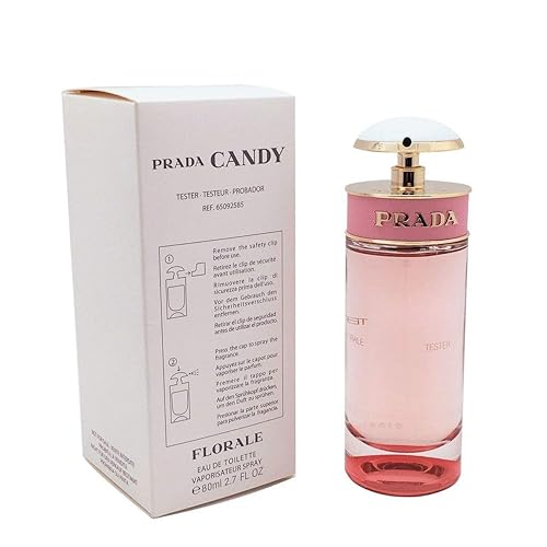 Prada Candy Florale Eau De Toilette Spray, 2.7 Oz - Floral Scent in Plain Box, Perfect for Everyday Wear