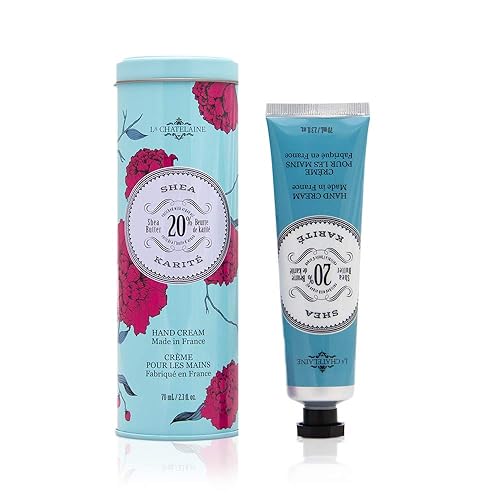 La Chatelaine Shea Butter Hand Cream - Natural & Organic, 70Ml Gift Tin, Made In France