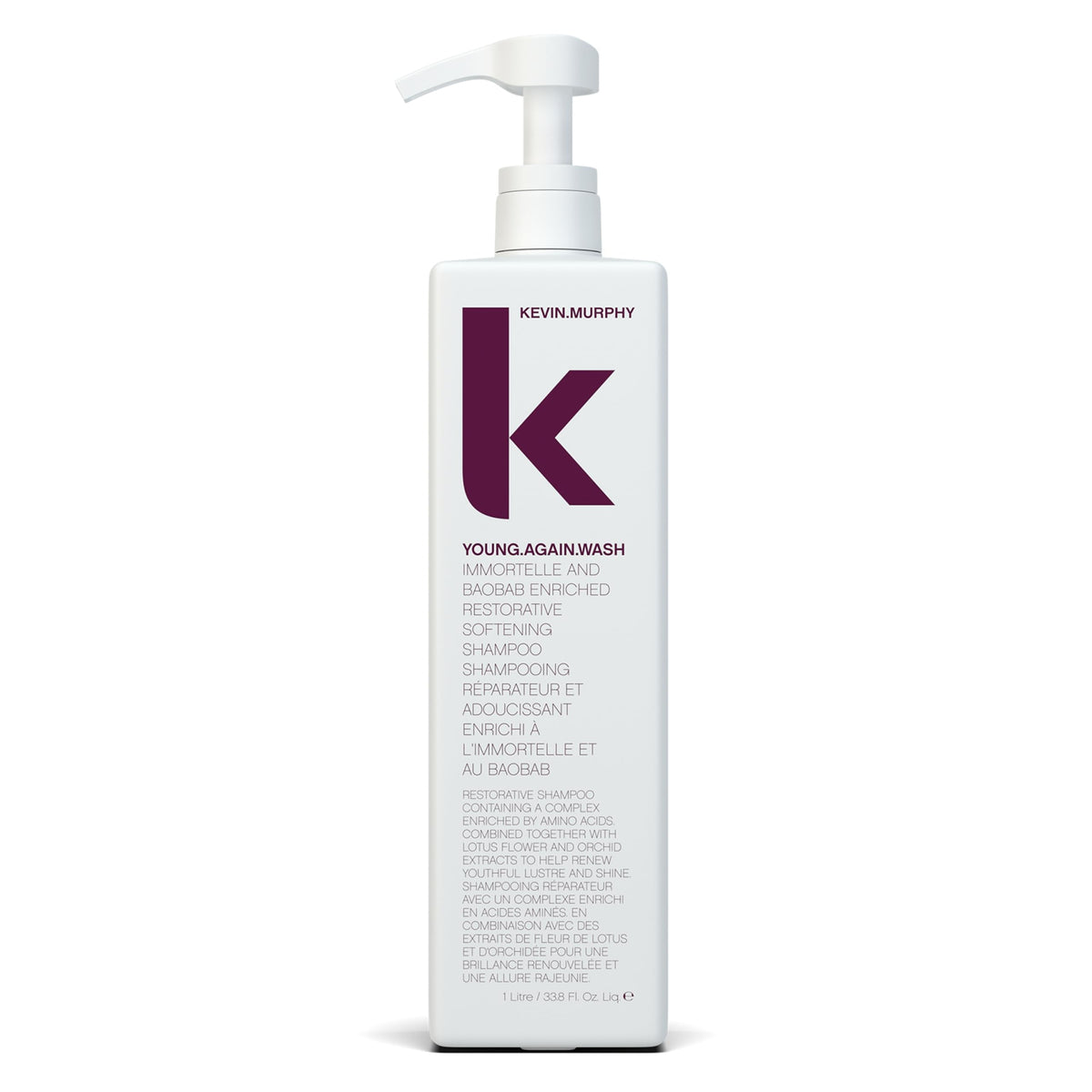 Kevin.Murphy Young.Again.Wash - Moisturising Shampoo For Dry, Damaged Hair - 33.6