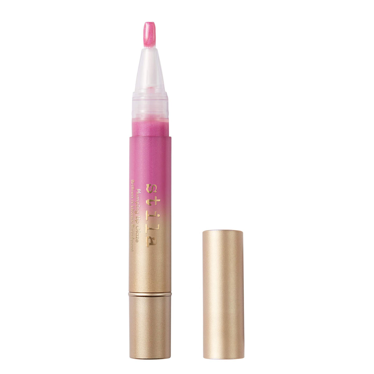 Stila Plumping Lip Glaze In Venus, 0.11 Fl Oz - Hydrating Lip Gloss For Full Lips