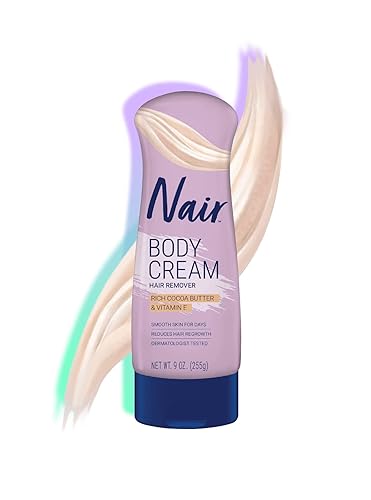 Nair Cocoa Butter Hair Remover Lotion, 1.8 Oz (Pack Of 5) - Smooth Skin Formula