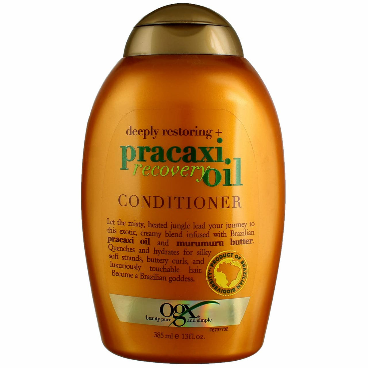 Ogx Pracaxi Oil Conditioner, Restoring Formula, 13 Fl Oz (Pack Of 2) - Moisturizing Hair Care