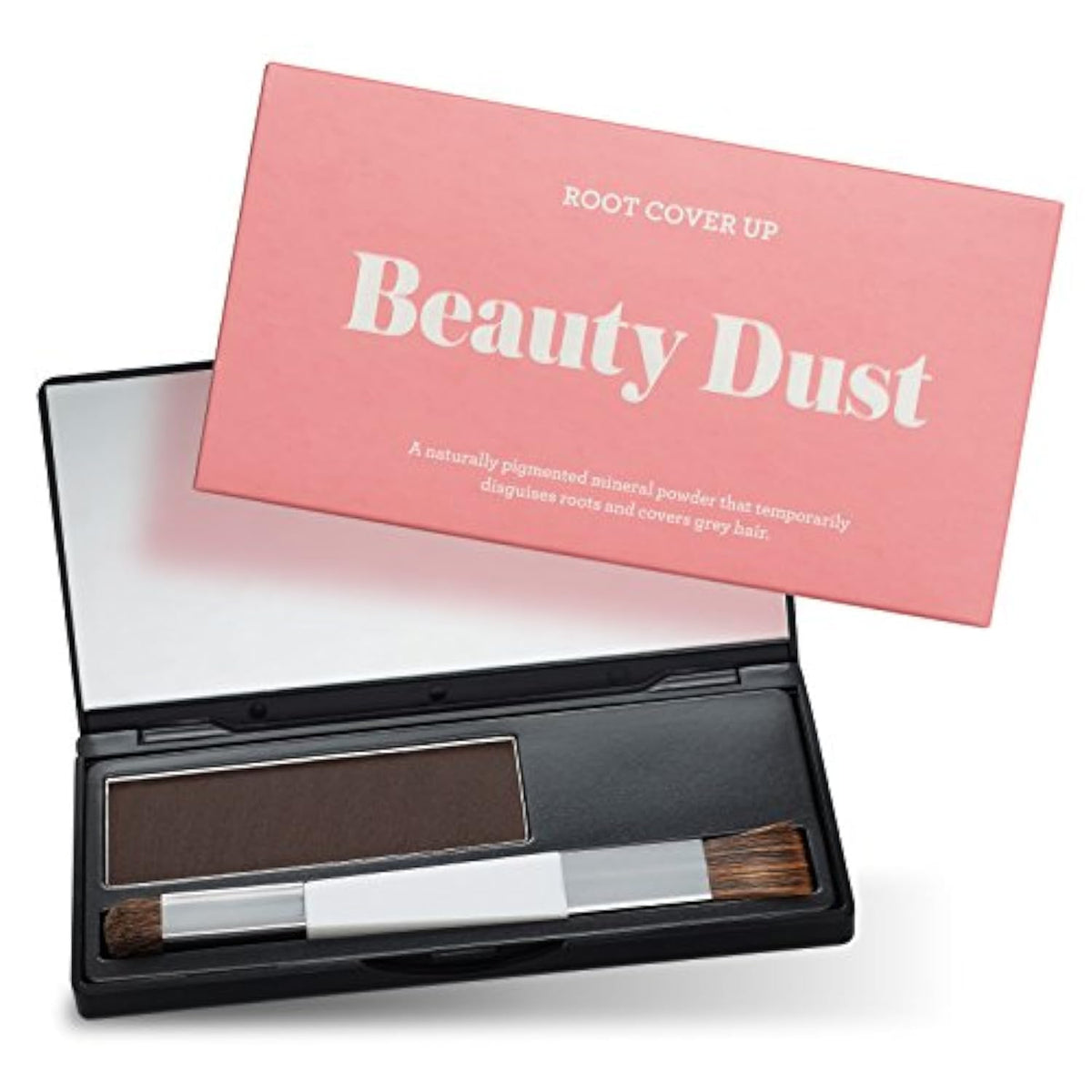 Beauty Dust Dark Brown Root Touch Up - 100% Clean, Talc-Free Instant Gray Hair Concealer 0.2 Oz