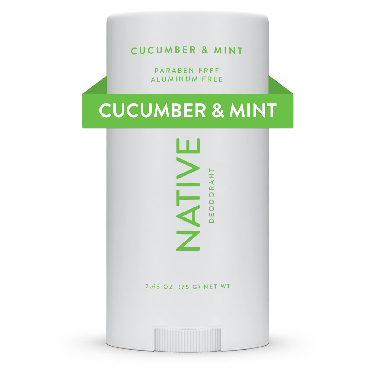 Native Deodorant - Aluminum Free, 72 Hour Odor Control, Coconut Oil & Shea Butter, Cucumber & Mint, 2