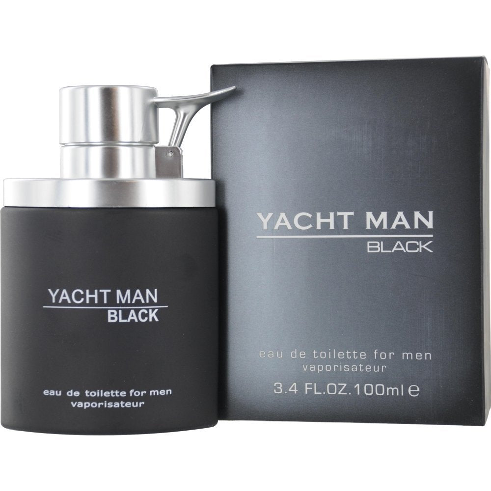 Myrurgia Yacht Man Black Eau De Toilette Spray For Men, 3.4 Oz - Multi-Colored Fragrance