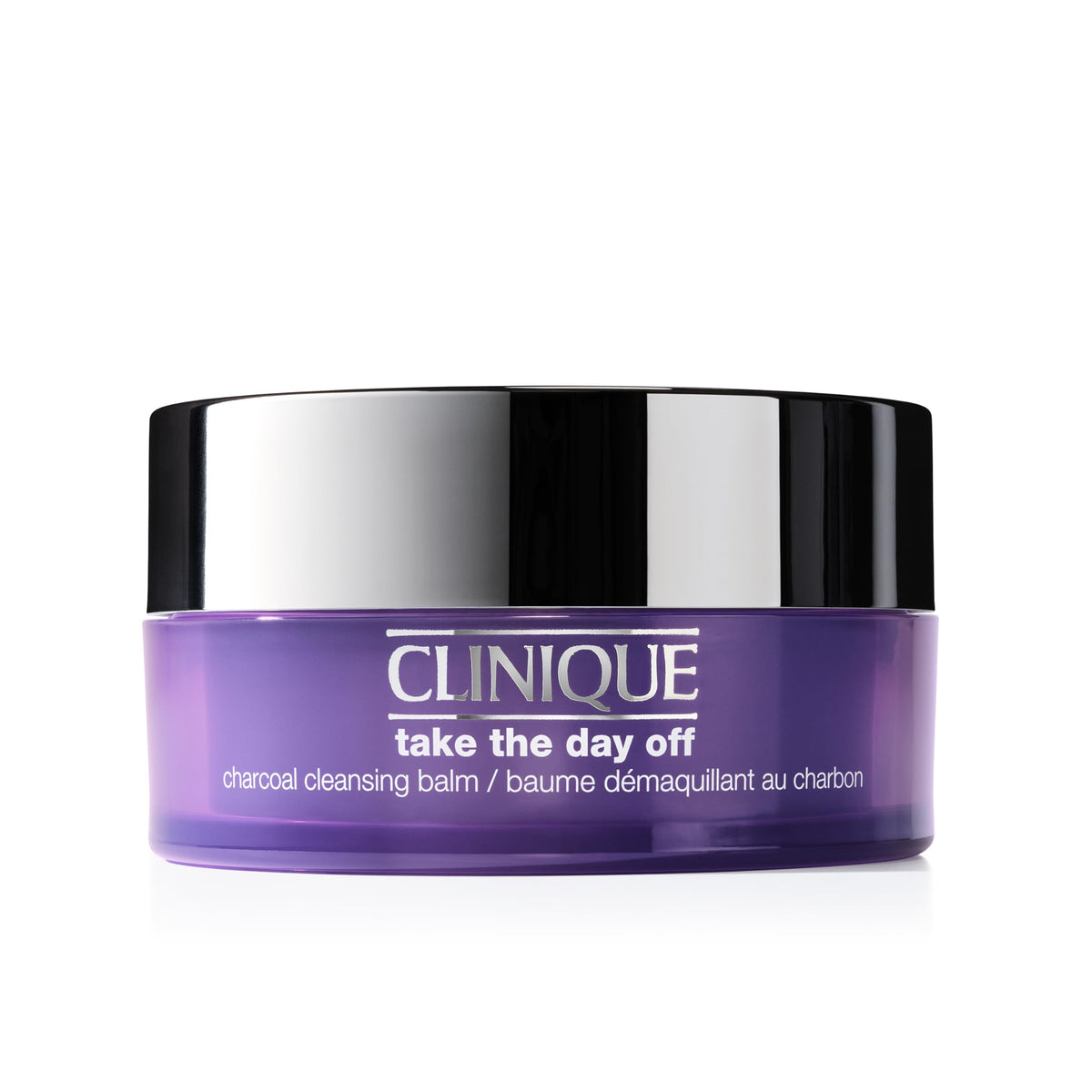 Clinique Take The Day Off Charcoal Cleansing Balm Makeup Remover, 4.2 Oz, Dissolves Makeup