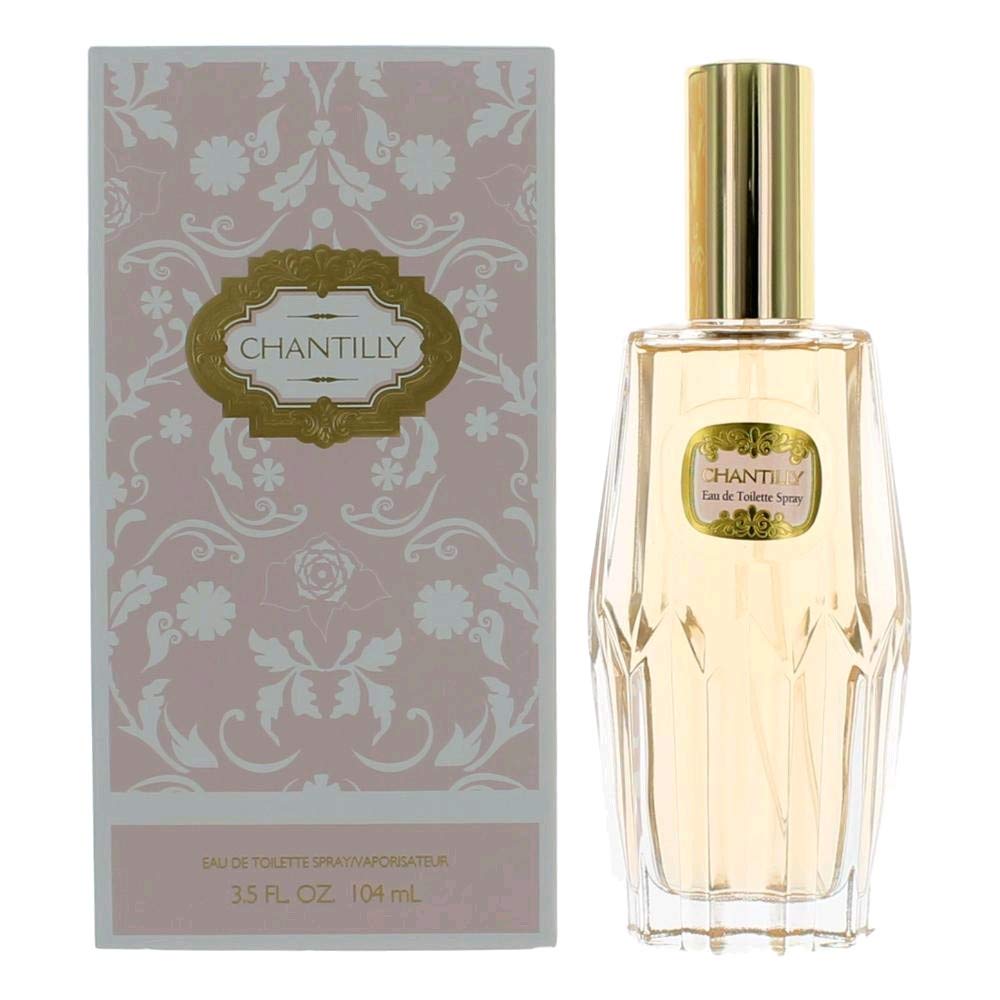 Dana Chantilly Eau De Toilette Spray For Women, 3.5 Oz - Floral Fragrance, Long-Lasting Scent